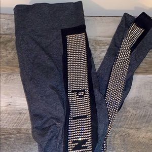 PINK VICTORIAS SECRET BLING LEGGINGS